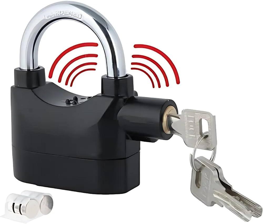 “Anti-Theft Alarm Lock – Security Padlock with Siren” “Heavy Duty Alarm Lock for Bike, Gate & Door Security” “Smart Anti-Theft Alarm Padlock – 110dB Siren” “Waterproof Anti-Theft Alarm Lock for Outdoor Use