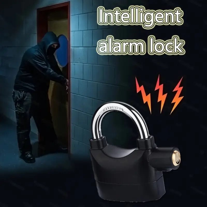 “Anti-Theft Alarm Lock – Security Padlock with Siren” “Heavy Duty Alarm Lock for Bike, Gate & Door Security” “Smart Anti-Theft Alarm Padlock – 110dB Siren” “Waterproof Anti-Theft Alarm Lock for Outdoor Use