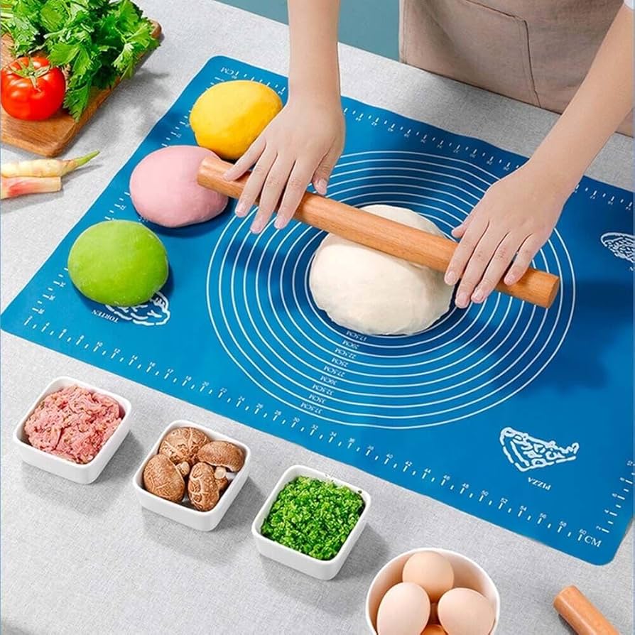“Non-Stick Silicone Roti Mat – Easy Rolling & Kneading” “Reusable Silicone Roti/Chapati Mat – Non-Slip Surface” “Silicone Dough Rolling Mat – Roti, Pizza & Pastry” “Heat-Resistant Silicone Roti Mat – Easy Clean”