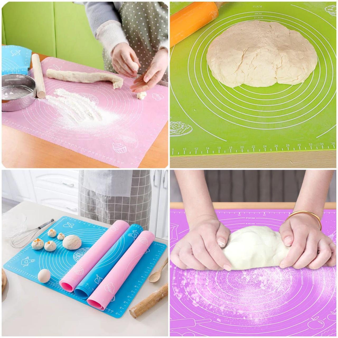 “Non-Stick Silicone Roti Mat – Easy Rolling & Kneading” “Reusable Silicone Roti/Chapati Mat – Non-Slip Surface” “Silicone Dough Rolling Mat – Roti, Pizza & Pastry” “Heat-Resistant Silicone Roti Mat – Easy Clean”