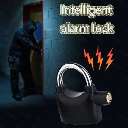 “Anti-Theft Alarm Lock – Security Padlock with Siren”  “Heavy Duty Alarm Lock for Bike, Gate & Door Security”  “Smart Anti-Theft Alarm Padlock – 110dB Siren”  “Waterproof Anti-Theft Alarm Lock for Outdoor Use